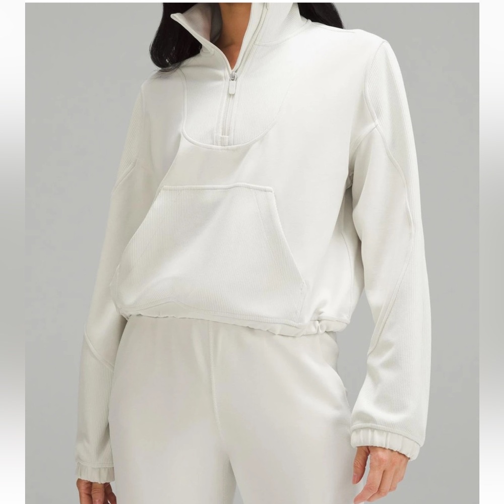 Lululemon Brushed Softstreme Half Zip Top
